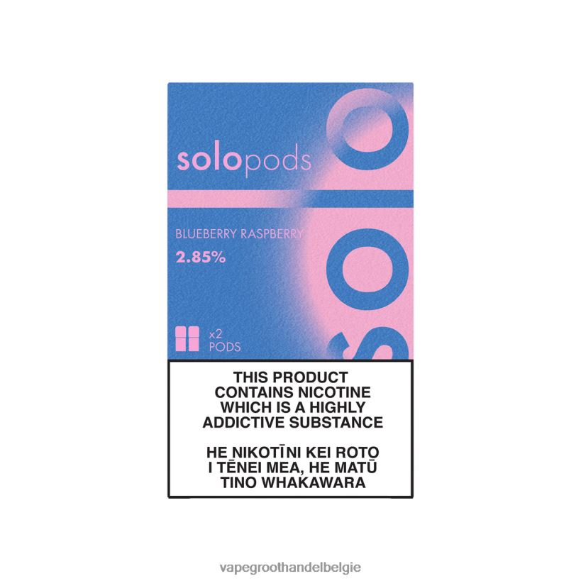 Elektronische Sigaret Wegwerp - Solo vervangende pod, 2-pack bosbes framboos 866ZBD53