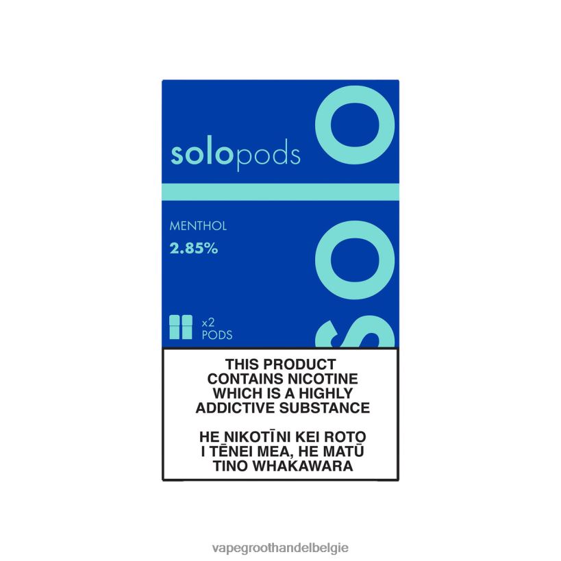 Groothandel Vape Wegwerp - Solo vervangende pod, 2-pack menthol 866ZBD51