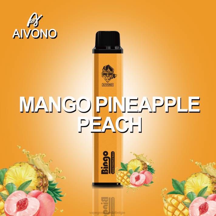 Groothandel Vape Wegwerp - Aivono AIM BINGO 4000 mango ananas perzik V244136