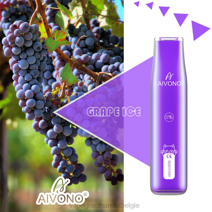 Crystal Vape Groothandel Belgie - Aivono AIM CAT 400 druiven ijs V244337