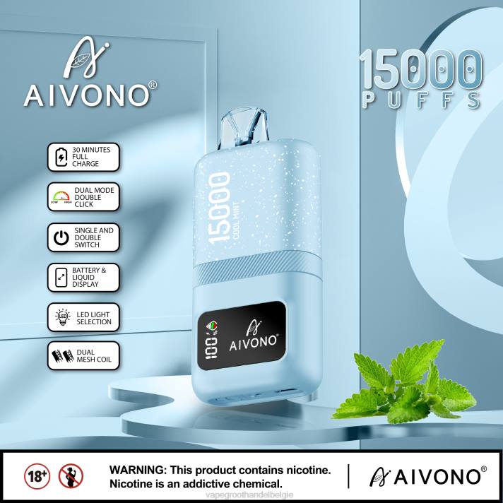 Vape Groothandel - Aivono AIM magic 15000 koele munt V24462
