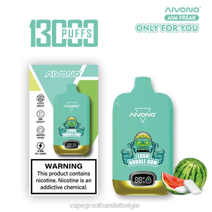 Crystal Vape Groothandel Belgie - Aivono AIM FREAK 13000 weelderige kauwgom V244247