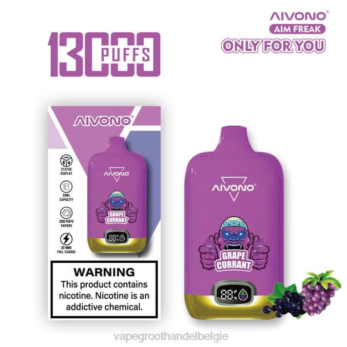 Dampen Belgie - Aivono AIM FREAK 13000 druif bes V244251