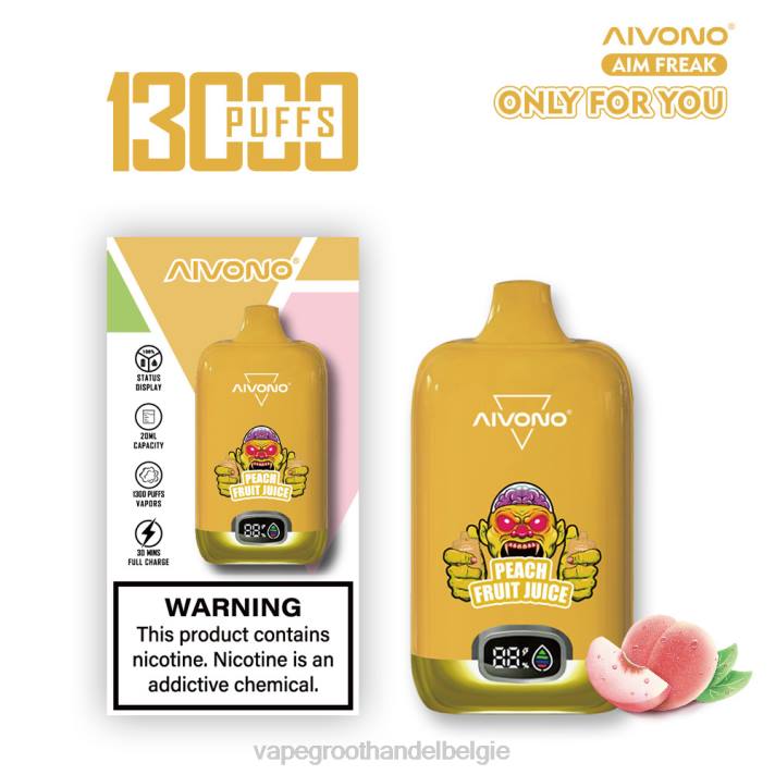 Vape Groothandel Elf Bar - Aivono AIM FREAK 13000 perzik vruchtensap V244245