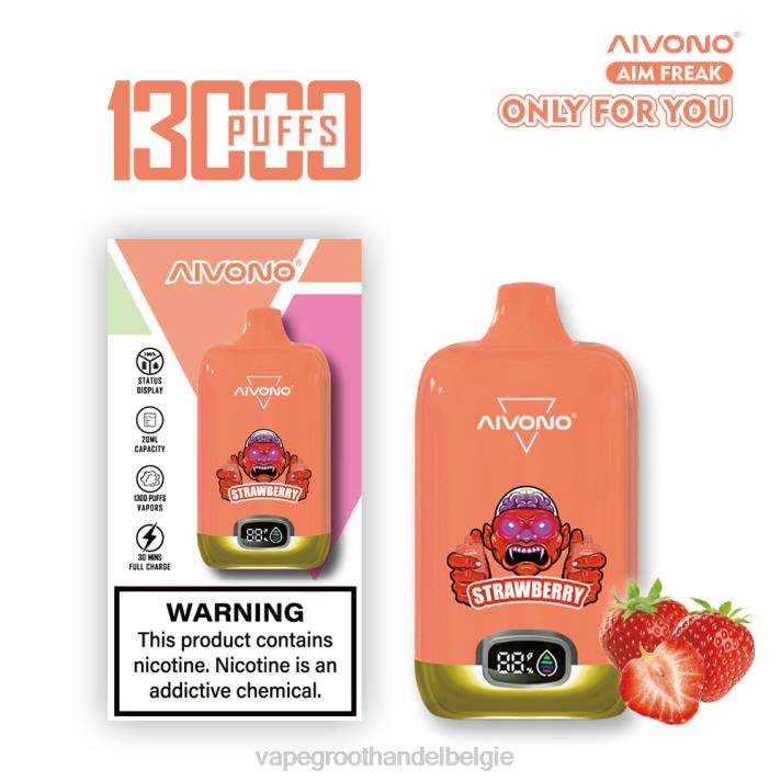 Vape Groothandel Inkoop - Aivono AIM FREAK 13000 aardbei V244243