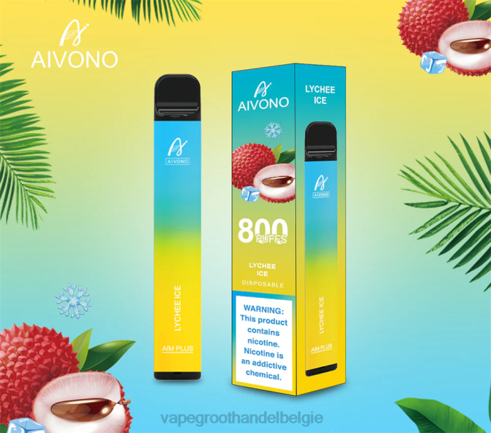 Vape Groothandel - Aivono AIM PLUS 800 lychee-ijs V244182