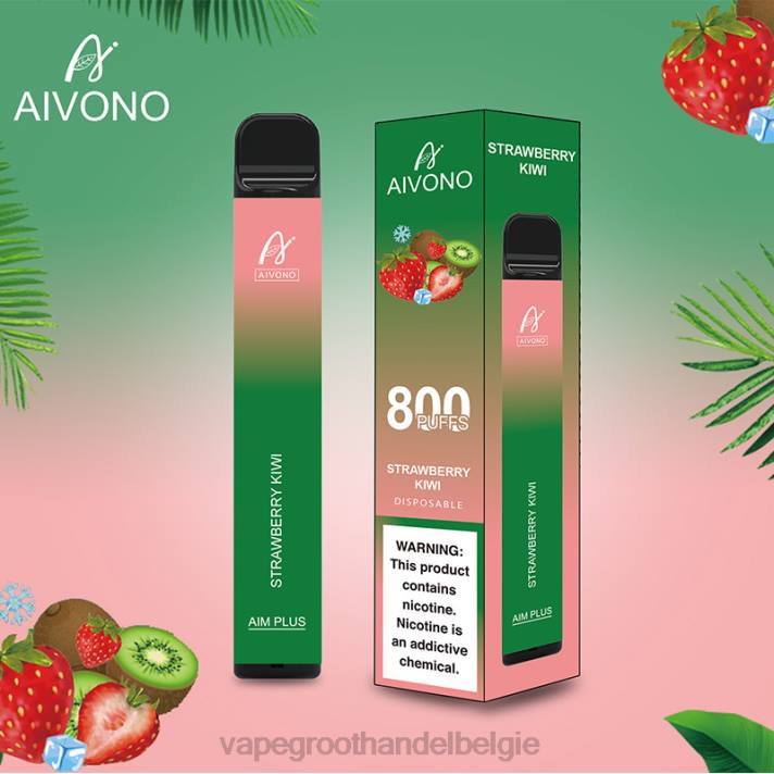 Vape Groothandel België - Aivono AIM PLUS 800 aardbei-kiwi V244194