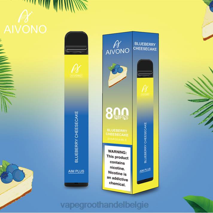 Vape Groothandel België - Aivono AIM PLUS 800 bosbessen-cheesecake V244174