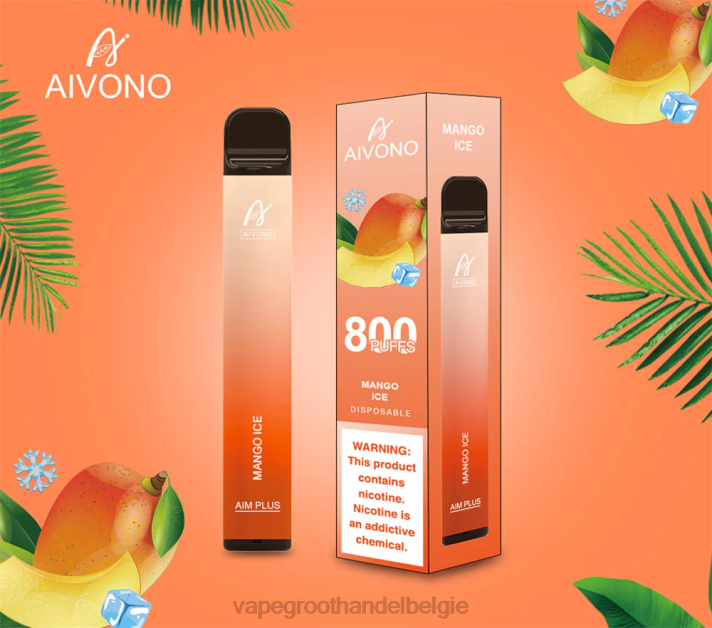 Vape Groothandel België - Aivono AIM PLUS 800 mango-ijs V244184