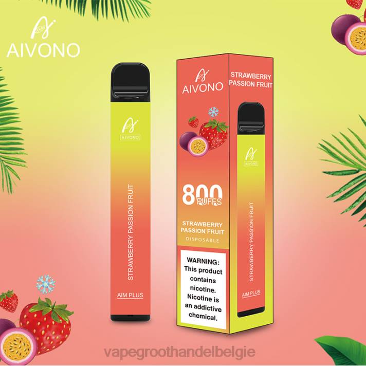 Vape Groothandel Elf Bar - Aivono AIM PLUS 800 aardbei-passievrucht V244195