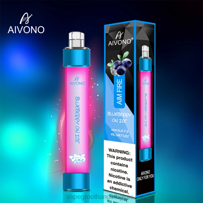 Groothandel Vape Wegwerp - Aivono AIM FIRE 1000 bosbessen op ijs V244326