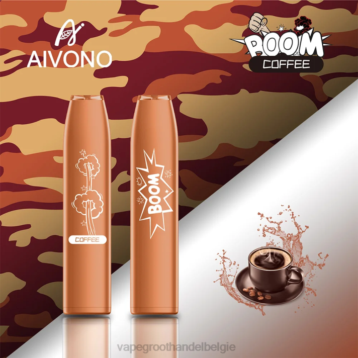 Groothandel Vape Wegwerp - Aivono AIM BOOM 600 koffie V244356
