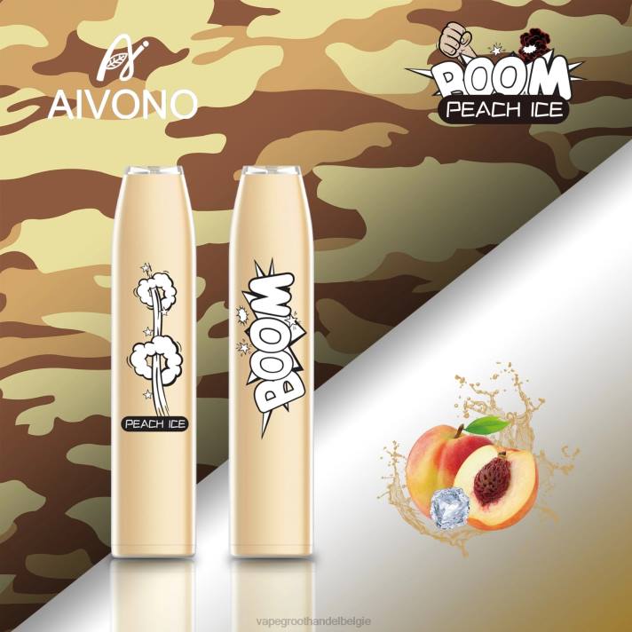 Vape Groothandel - Aivono AIM BOOM 600 perzik ijs V244362
