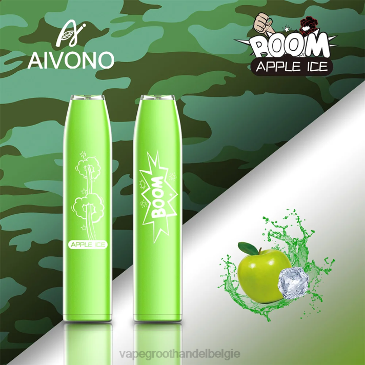 Vape Groothandel België - Aivono AIM BOOM 600 appel ijs V244354