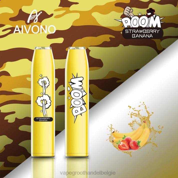 Vape Groothandel Inkoop - Aivono AIM BOOM 600 aardbei banaan V244363