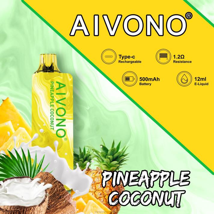 ananas kokosnoot