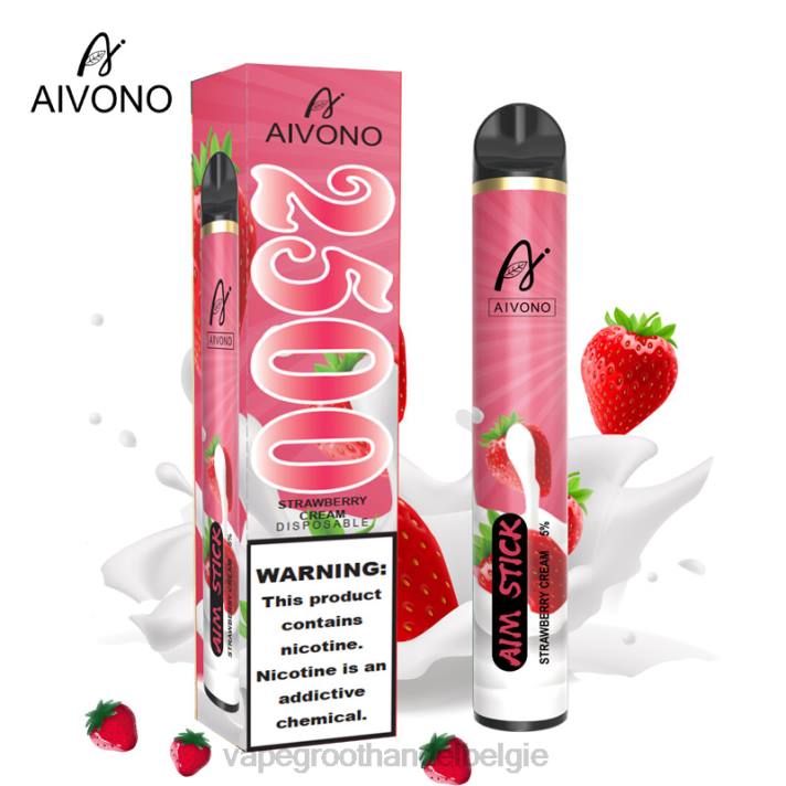 aardbeien crème