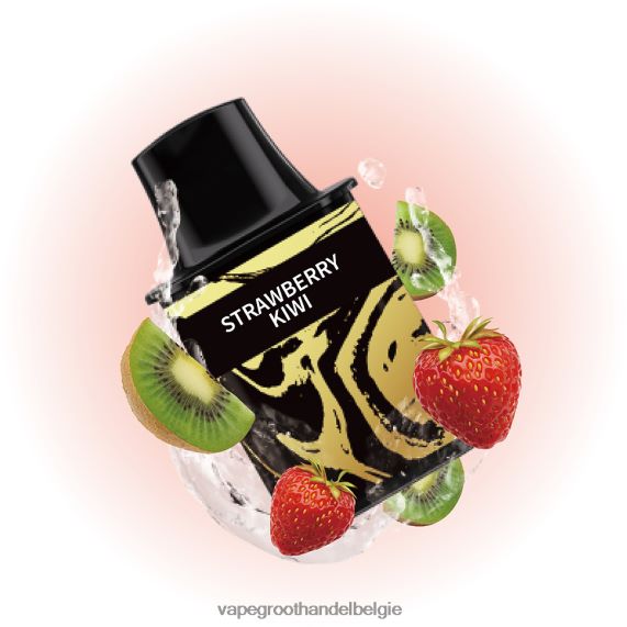 Crystal Vape Groothandel Belgie - Alibarbar Flare hervulbare damp aardbei-kiwi 4R2F4877