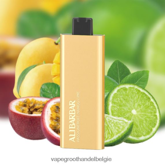 Elektronische Sigaret Wegwerp - Alibarbar Pandora 7000 wegwerpdamp passievrucht-mango-limoen 4R2F4858