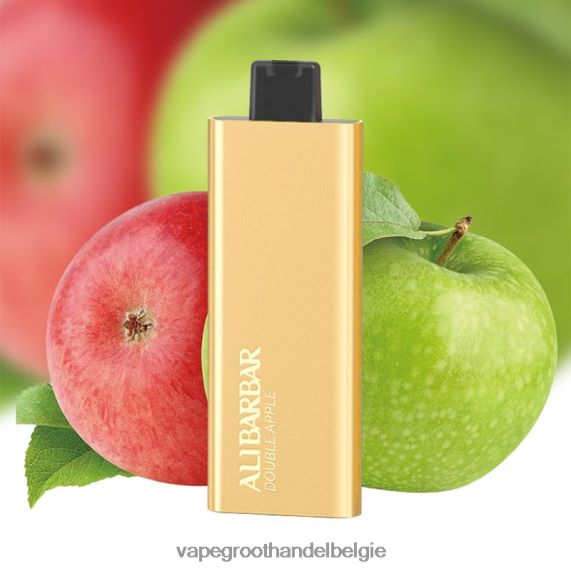Groothandel Vape Wegwerp - Alibarbar Pandora 7000 wegwerpdamp dubbele appel 4R2F4866