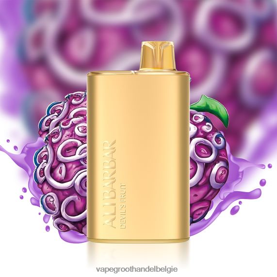 Groothandel Vape Wegwerp - Alibarbar Rich 8000 wegwerpdamp druif hubba bubba 4R2F486