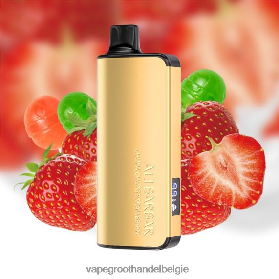 Vape Groothandel België - Alibarbar Ingot 20000 wegwerpdamp chupa chups aardbei 4R2F4834