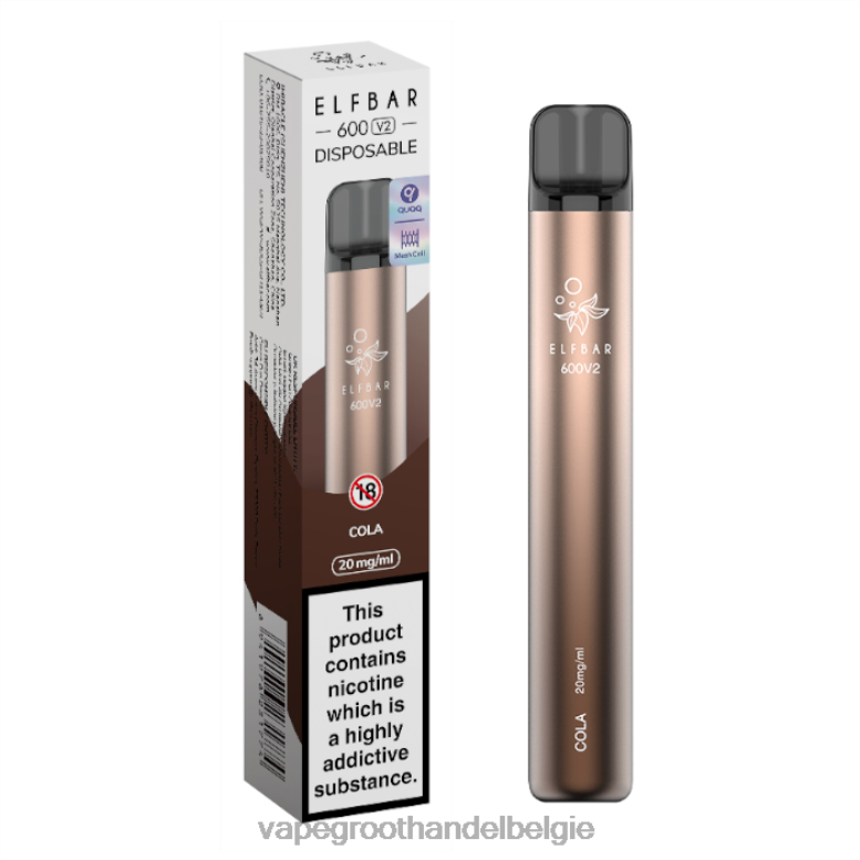 cola - groothandel vape wegwerp 0284V281 ELFBAR 600V2 20mg