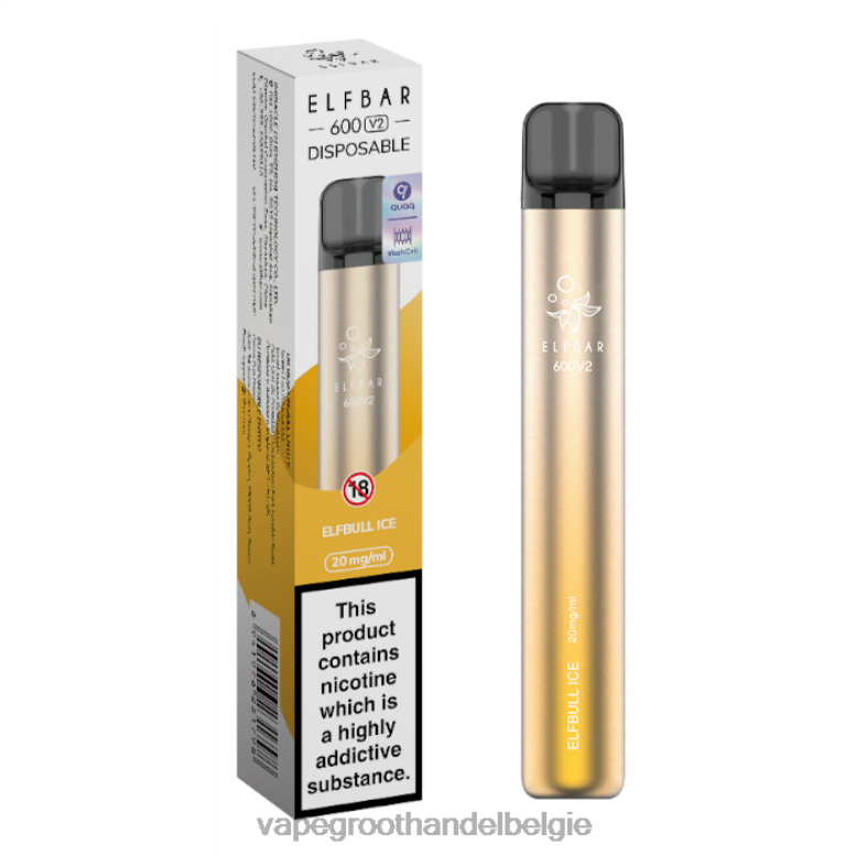 elfstier ijs - dampen Belgie 0284V282 ELFBAR 600V2 20mg