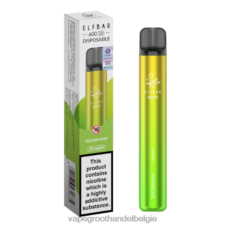 gouden kiwi - vape groothandel 0284V283 ELFBAR 600V2 20mg