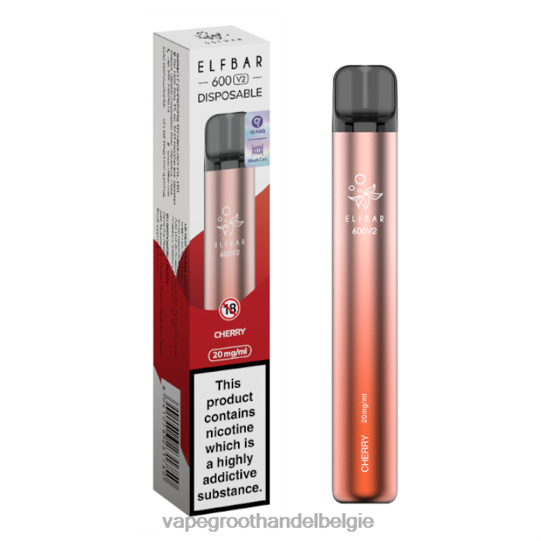 kers - elektronische sigaret zonder nicotine 0284V279 ELFBAR 600V2 20mg