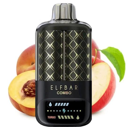 Vape Groothandel België - Elf Bar Combo 25000 appel en sappige perzik TPDT64