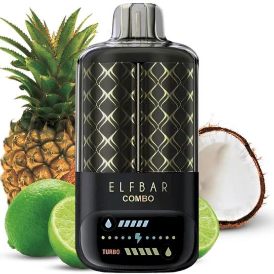 Vape Groothandel Elf Bar - Elf Bar Combo 25000 limoen & ananas TPDT65