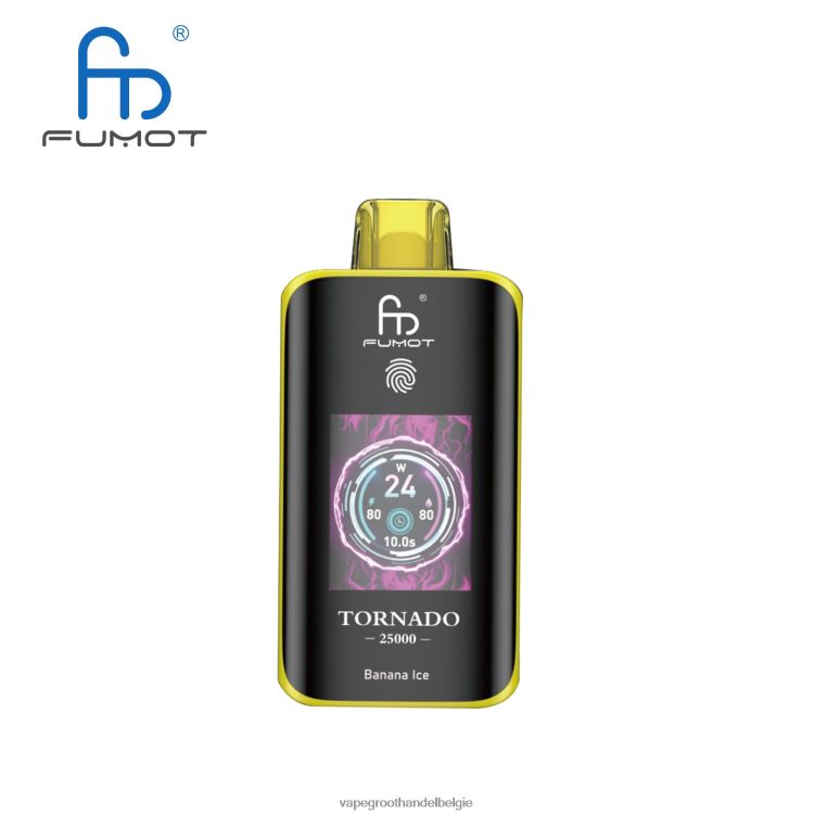 Dampen Belgie - Fumot Tornado 25000 wegwerpvape bananen ijs 6480LD1
