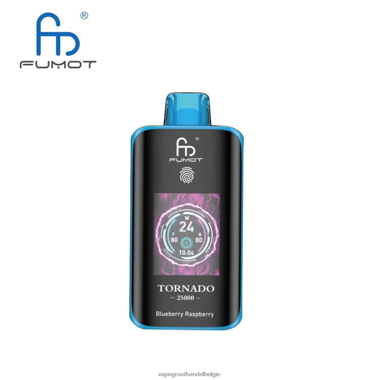 Vape Groothandel Inkoop - Fumot Tornado 25000 wegwerpvape bosbes framboos 6480LD3