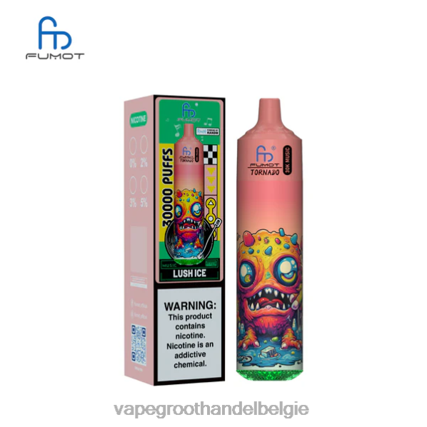 Crystal Vape Groothandel Belgie - Fumot Tornado 30k muziek weelderig ijs Z0PXZ17