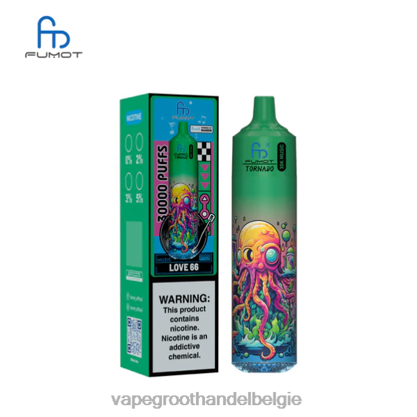 Groothandel Vape Wegwerp - Fumot Tornado 30k muziek liefde 66 Z0PXZ16