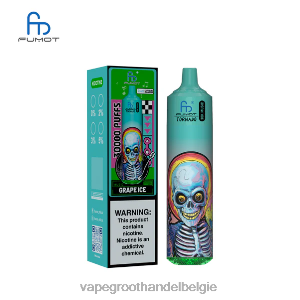 Vape Groothandel Inkoop - Fumot Tornado 30k muziek druiven ijs Z0PXZ13