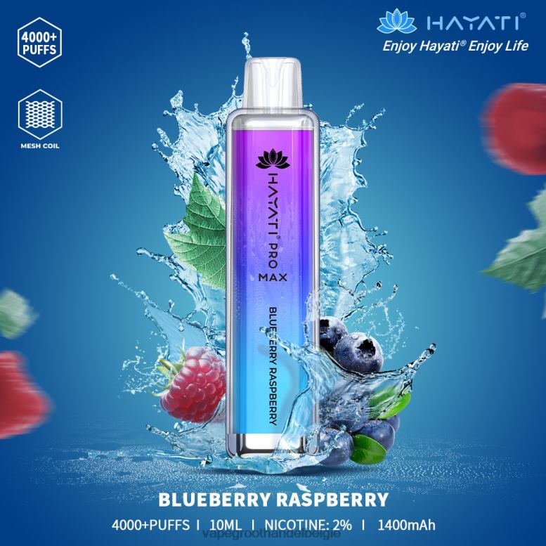 bosbes framboos - vape groothandel 0284V153 Hayati Pro Max 4000