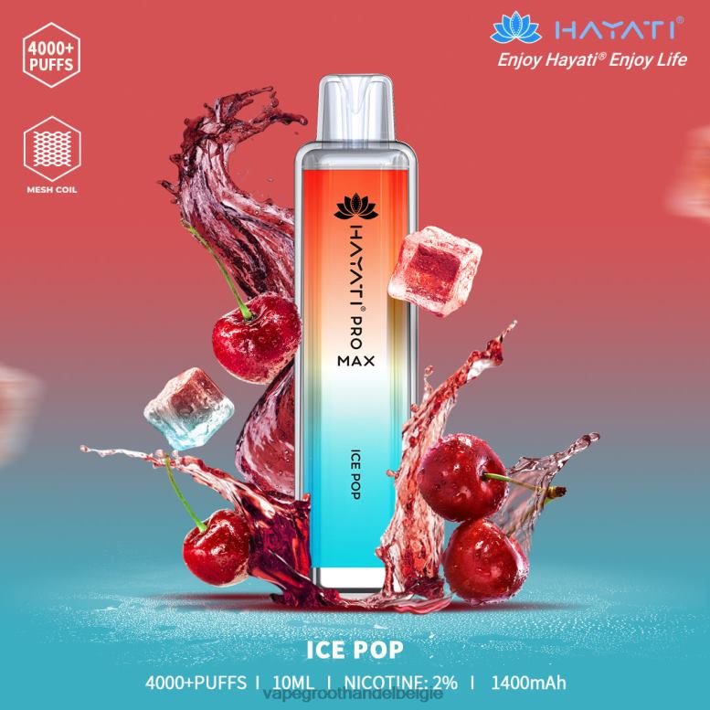 ijs pop - groothandel vape wegwerp 0284V161 Hayati Pro Max 4000