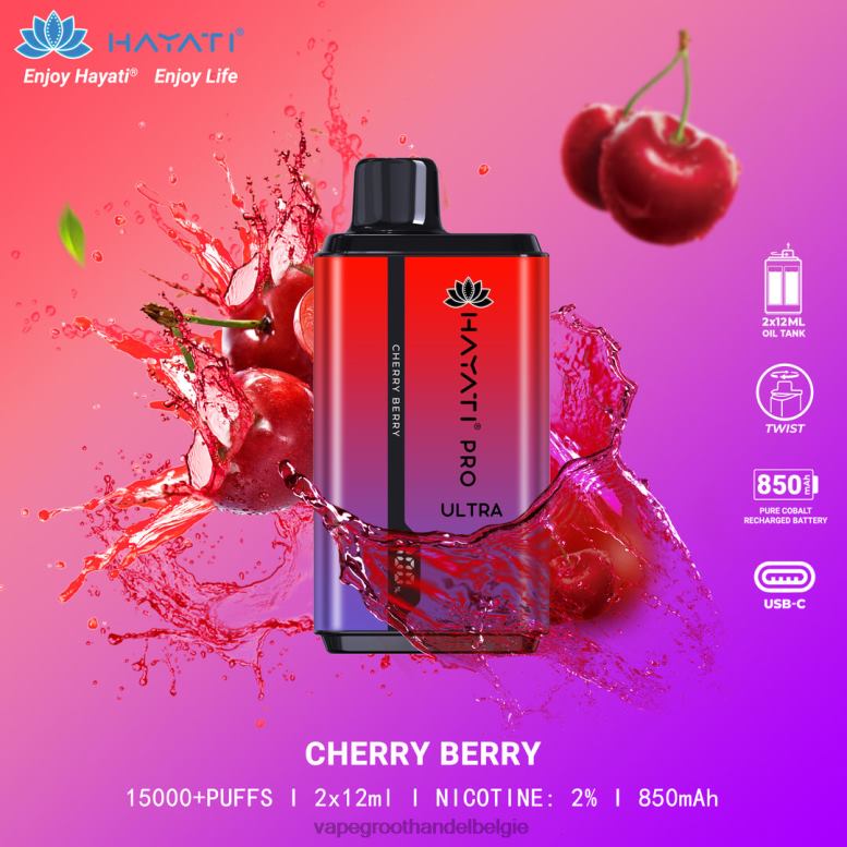 kersbes - vape groothandel inkoop 0284V204 Hayati Pro Ultra