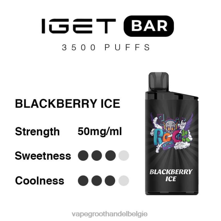 bramen ijs - groothandel vape wegwerp 0284V91 IGET BAR 3500 5% nicotine