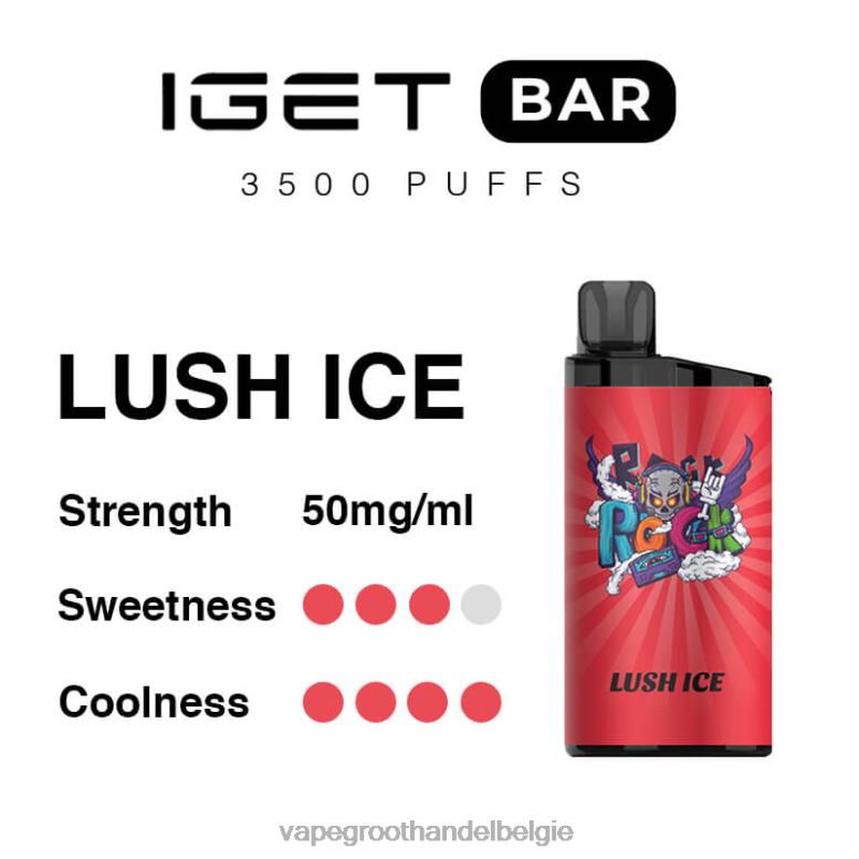 weelderig ijs - vape groothandel 0284V93 IGET BAR 3500 5% nicotine