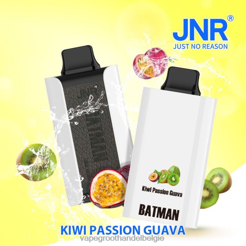 Groothandel Vape Wegwerp - JNR BATMAN 11000 kiwi passie guave PHTBX16