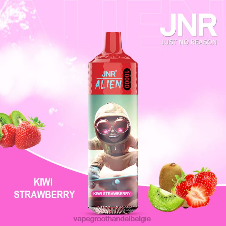 kiwi-aardbei - elektronische sigaret zonder nicotine 0284V649 JNR ALIEN