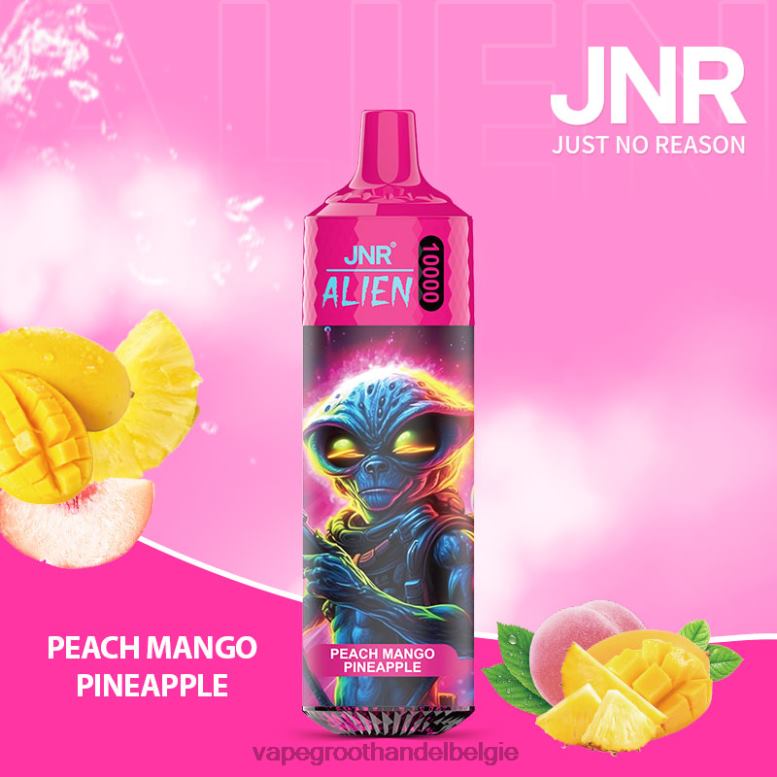 perzik-mango-ananas - elektronische sigaret winkel 0284V658 JNR ALIEN