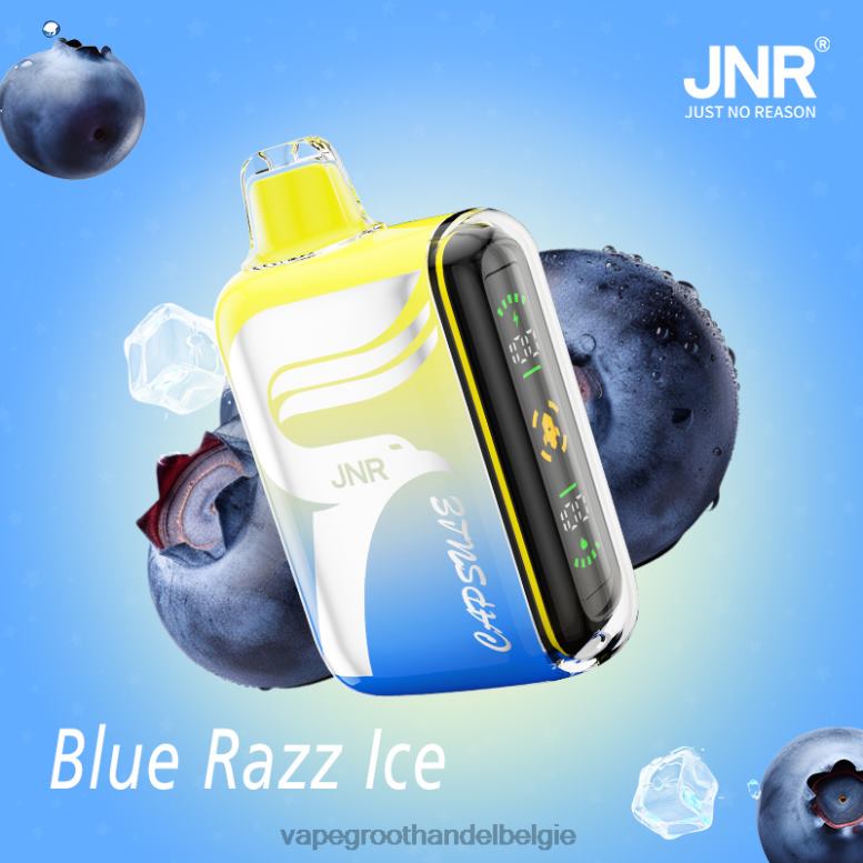 blauw-razz-ijs - elektronische sigaret zonder nicotine 0284V599 JNR CAPSULE