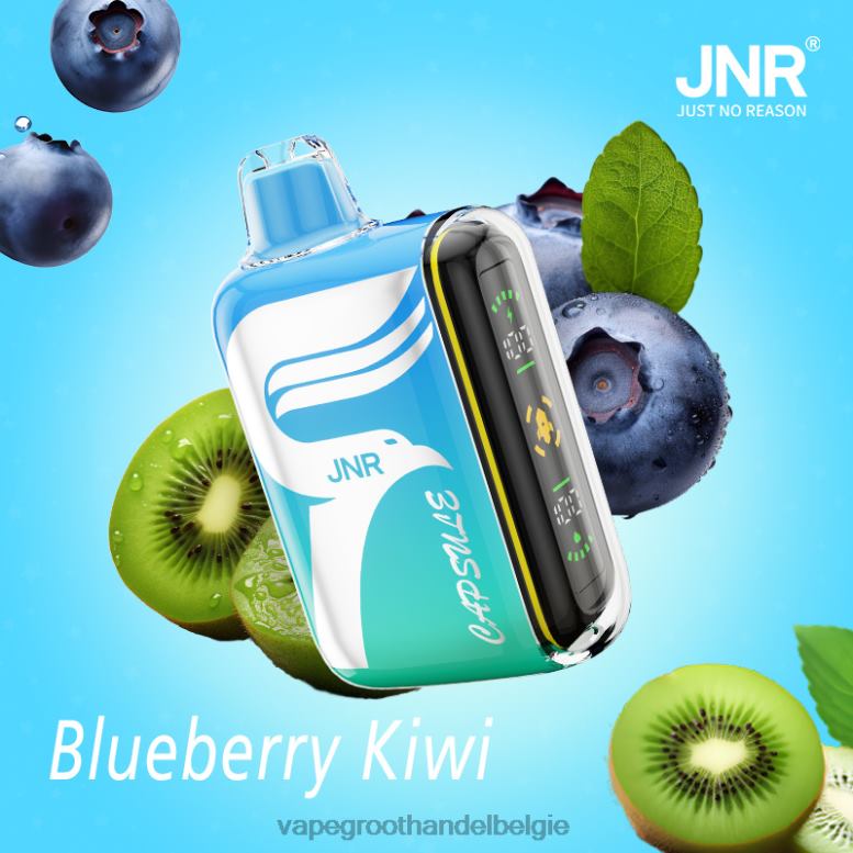 bosbessen-kiwi - elektronische sigaret wegwerp 0284V597 JNR CAPSULE