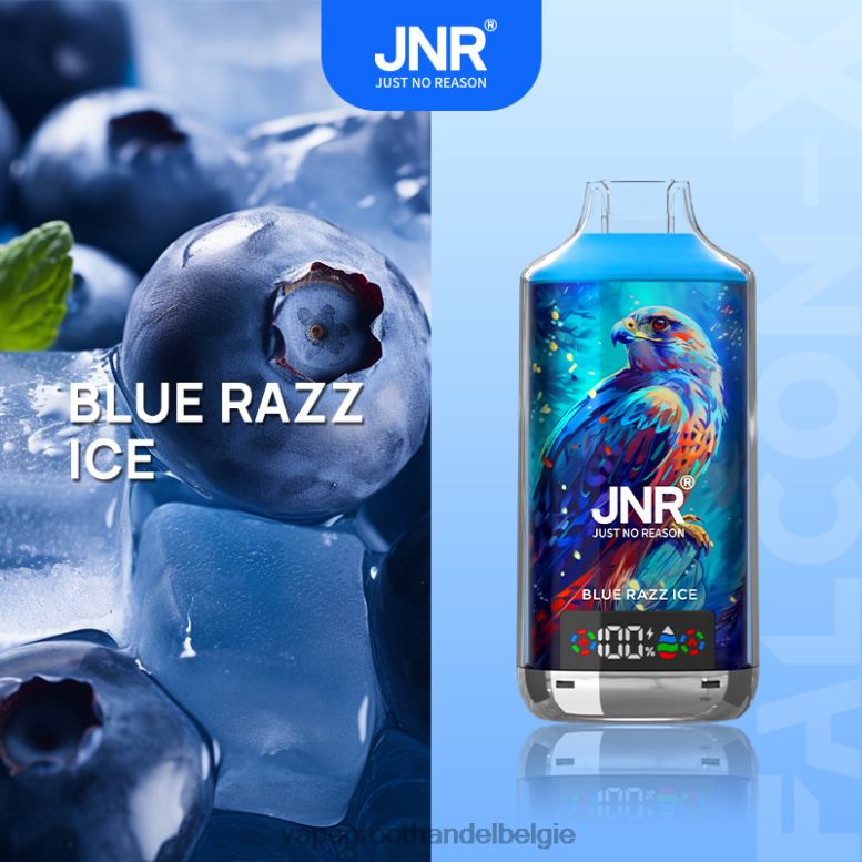 blauw razz-ijs