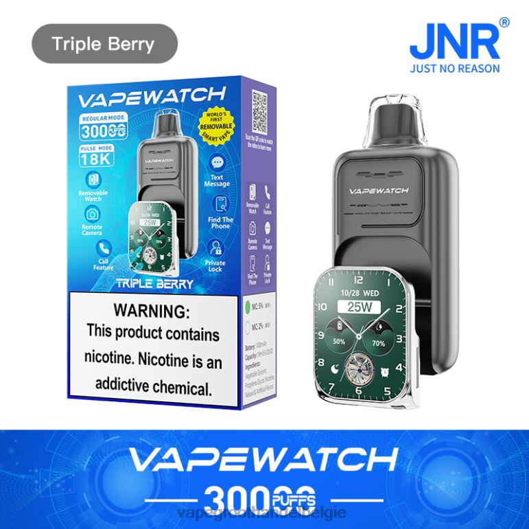 JNR damp horloge - vape groothandel elf bar drievoudige bes 6888X6