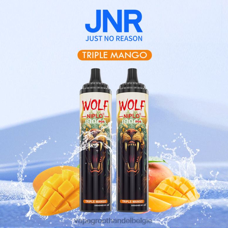 drievoudige mango - vape groothandel België 0284V775 JNR WOLF NIPLO
